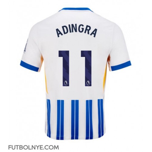 Camiseta Brighton Simon Adingra #11 Primera Equipación 2024-25 manga corta